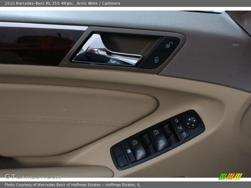 Arctic White / Cashmere 2010 Mercedes-Benz ML 350 4Matic