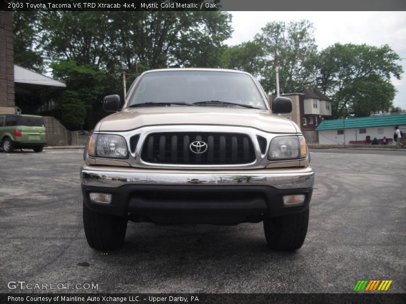Mystic Gold Metallic / Oak 2003 Toyota Tacoma V6 TRD Xtracab 4x4
