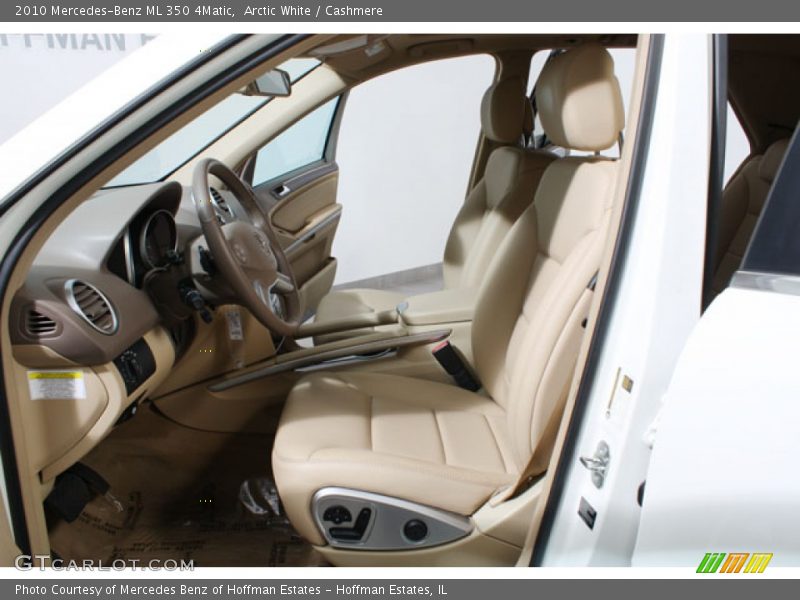 Arctic White / Cashmere 2010 Mercedes-Benz ML 350 4Matic