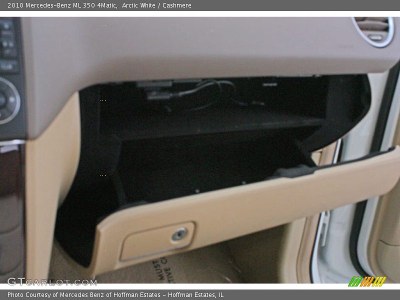 Arctic White / Cashmere 2010 Mercedes-Benz ML 350 4Matic