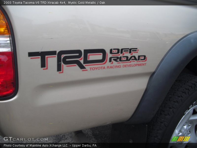  2003 Tacoma V6 TRD Xtracab 4x4 Logo