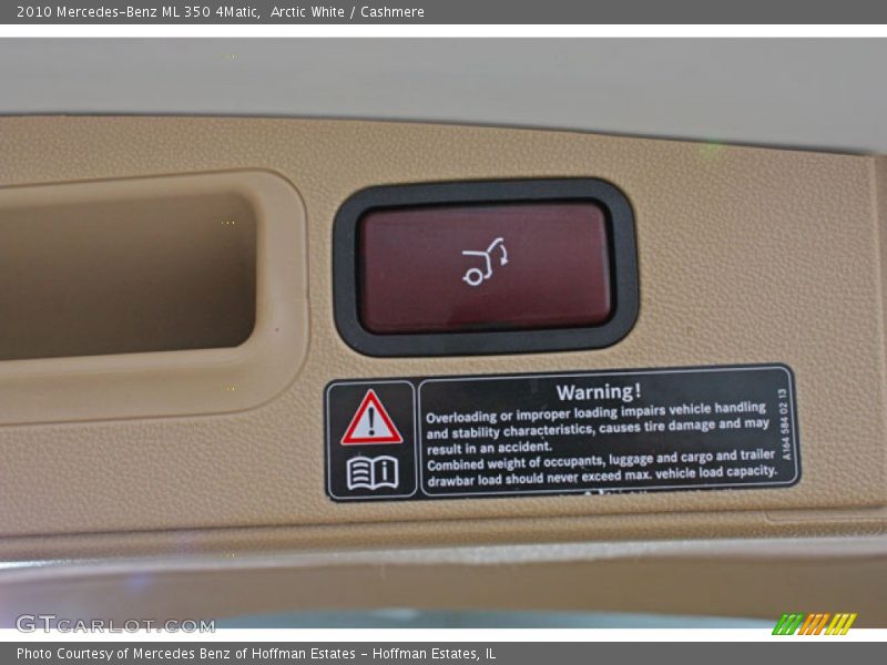 Arctic White / Cashmere 2010 Mercedes-Benz ML 350 4Matic