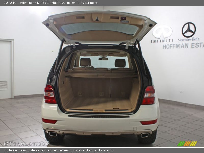 Arctic White / Cashmere 2010 Mercedes-Benz ML 350 4Matic