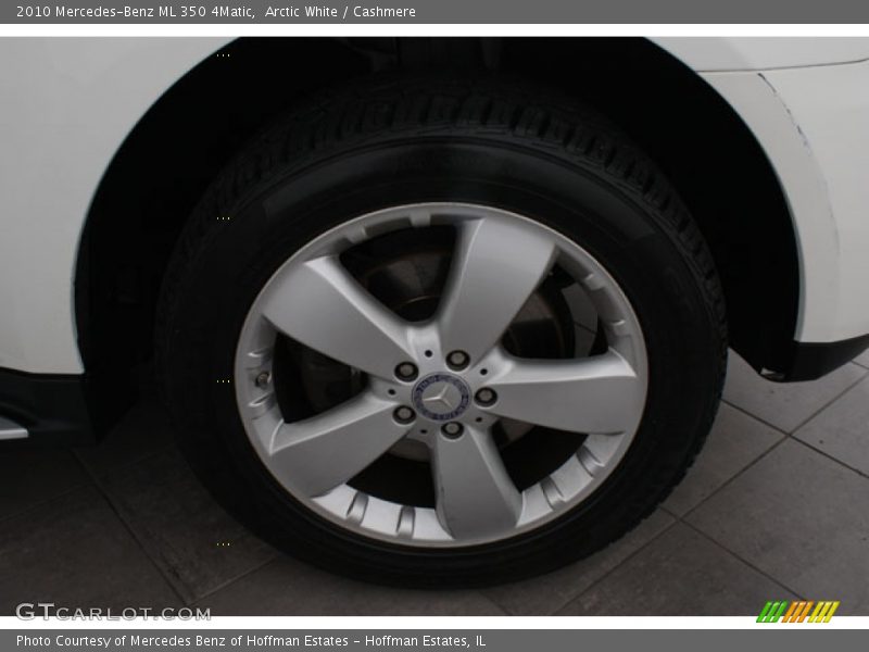 Arctic White / Cashmere 2010 Mercedes-Benz ML 350 4Matic