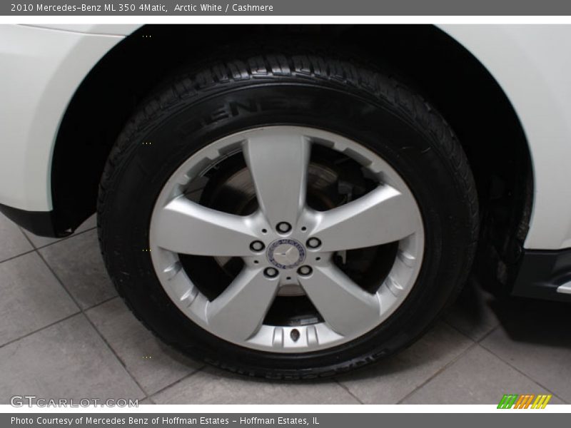 Arctic White / Cashmere 2010 Mercedes-Benz ML 350 4Matic