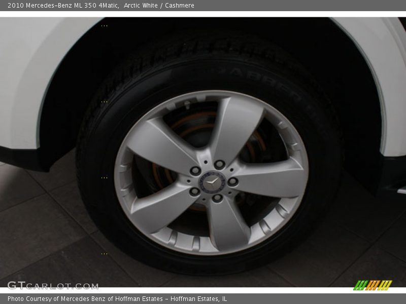 Arctic White / Cashmere 2010 Mercedes-Benz ML 350 4Matic