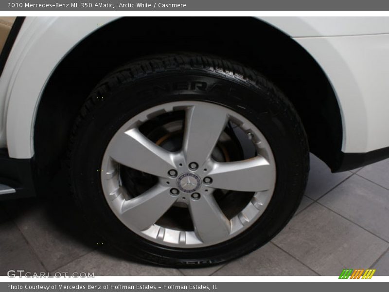 Arctic White / Cashmere 2010 Mercedes-Benz ML 350 4Matic