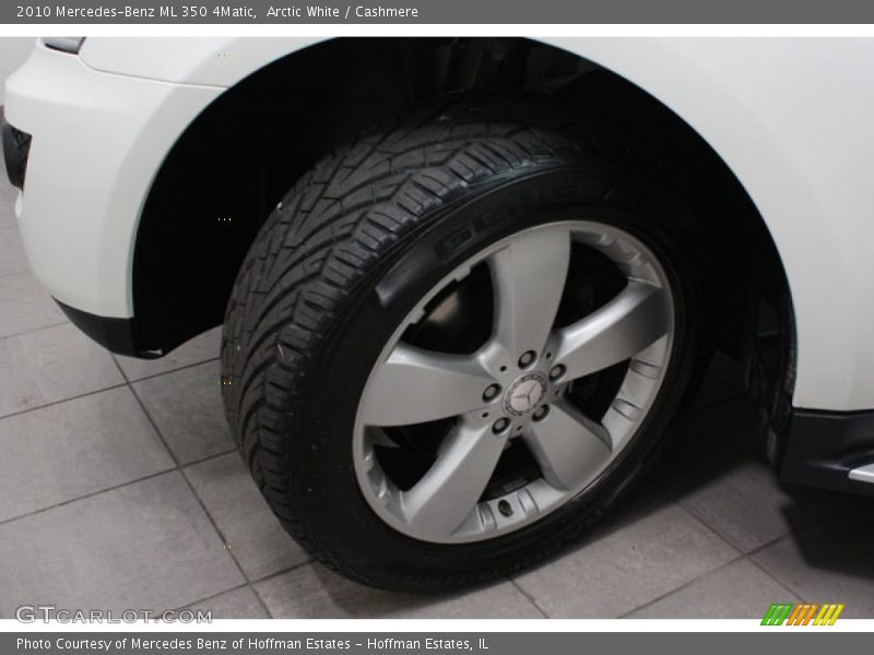 Arctic White / Cashmere 2010 Mercedes-Benz ML 350 4Matic