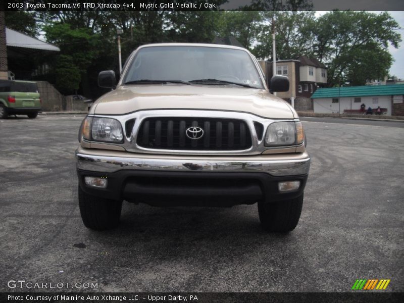 Mystic Gold Metallic / Oak 2003 Toyota Tacoma V6 TRD Xtracab 4x4