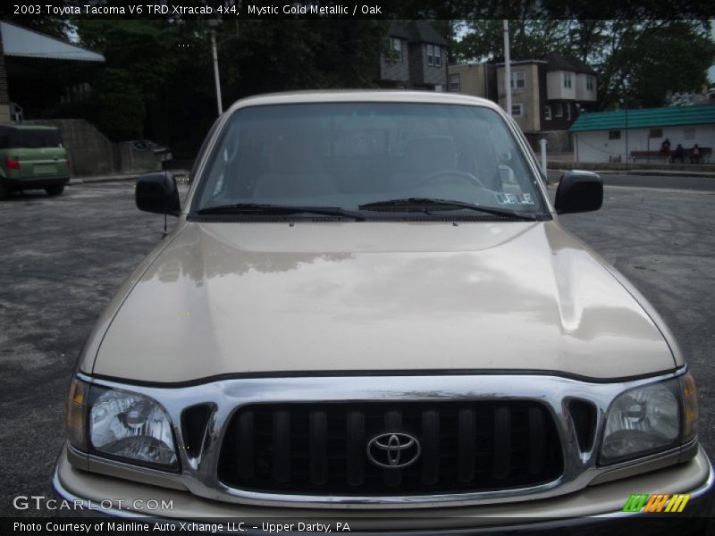 Mystic Gold Metallic / Oak 2003 Toyota Tacoma V6 TRD Xtracab 4x4