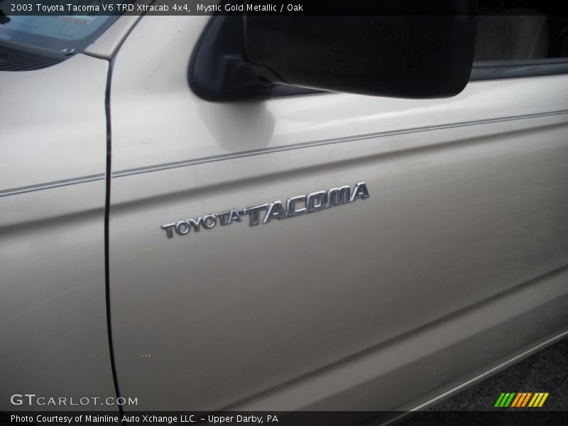 Mystic Gold Metallic / Oak 2003 Toyota Tacoma V6 TRD Xtracab 4x4
