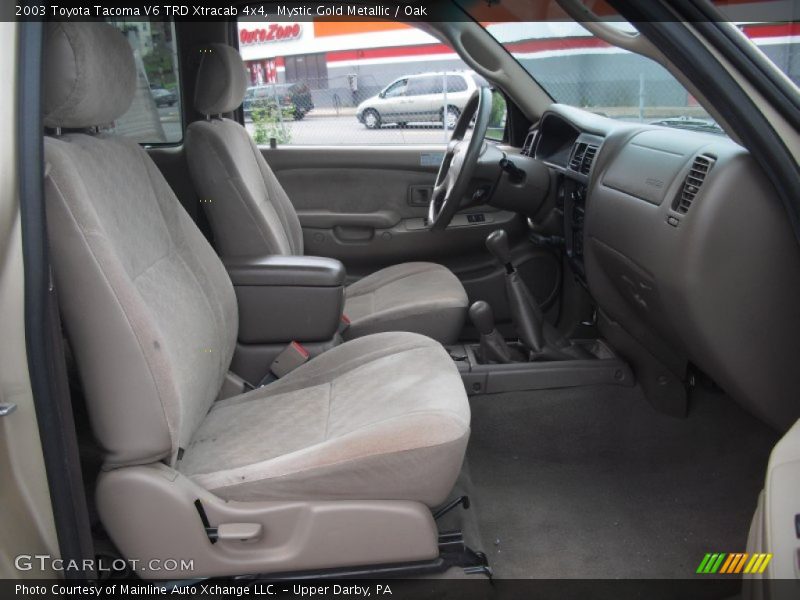 Mystic Gold Metallic / Oak 2003 Toyota Tacoma V6 TRD Xtracab 4x4