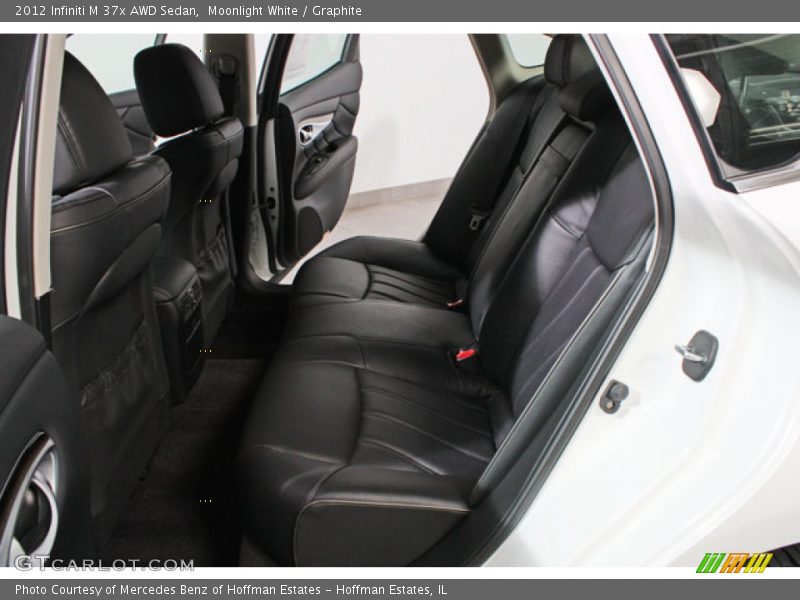 Moonlight White / Graphite 2012 Infiniti M 37x AWD Sedan