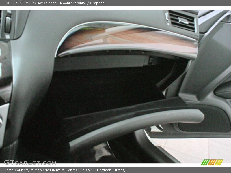 Moonlight White / Graphite 2012 Infiniti M 37x AWD Sedan