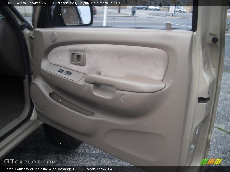 Mystic Gold Metallic / Oak 2003 Toyota Tacoma V6 TRD Xtracab 4x4