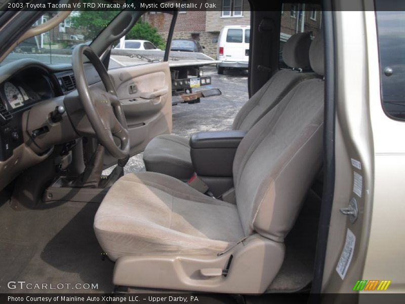 Mystic Gold Metallic / Oak 2003 Toyota Tacoma V6 TRD Xtracab 4x4