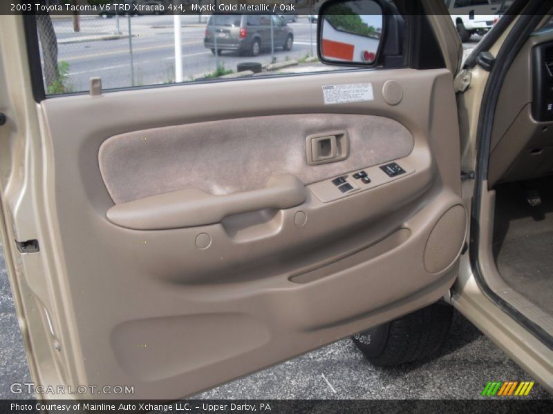 Door Panel of 2003 Tacoma V6 TRD Xtracab 4x4