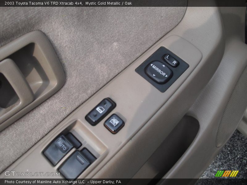 Mystic Gold Metallic / Oak 2003 Toyota Tacoma V6 TRD Xtracab 4x4