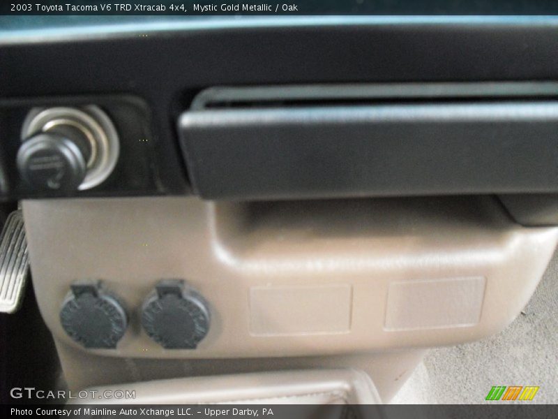 Mystic Gold Metallic / Oak 2003 Toyota Tacoma V6 TRD Xtracab 4x4