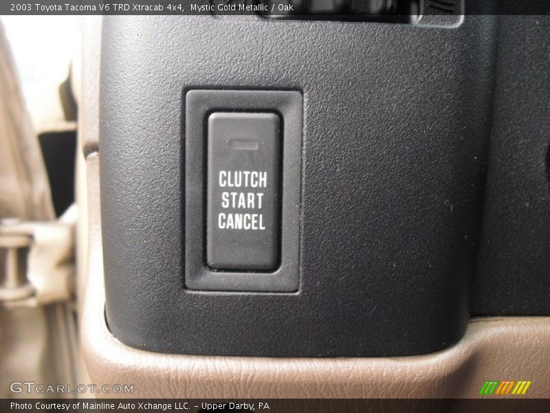 Mystic Gold Metallic / Oak 2003 Toyota Tacoma V6 TRD Xtracab 4x4