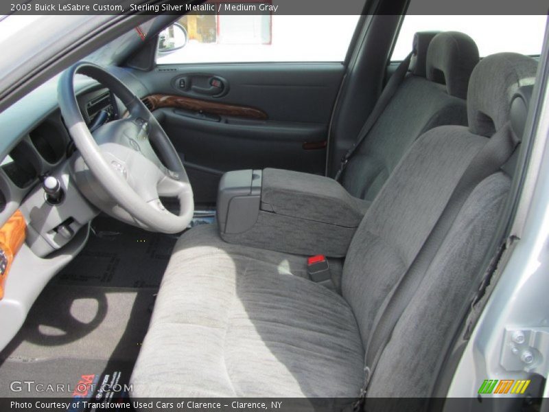 Sterling Silver Metallic / Medium Gray 2003 Buick LeSabre Custom