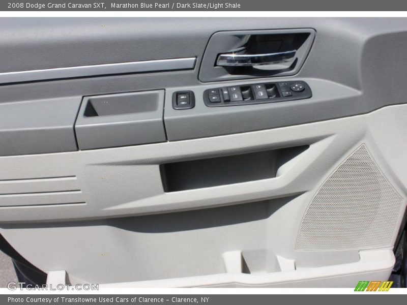 Marathon Blue Pearl / Dark Slate/Light Shale 2008 Dodge Grand Caravan SXT
