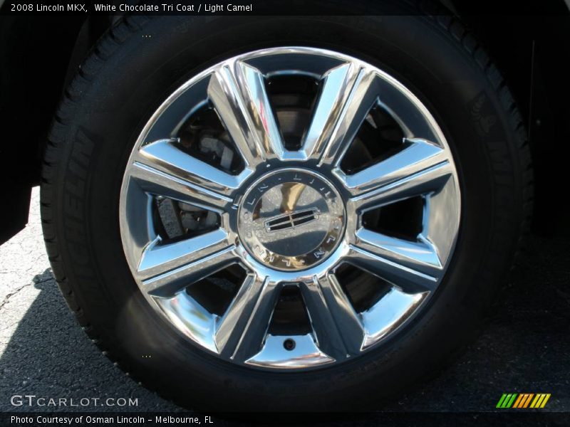 White Chocolate Tri Coat / Light Camel 2008 Lincoln MKX