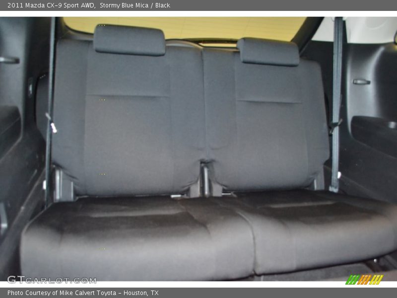 Stormy Blue Mica / Black 2011 Mazda CX-9 Sport AWD