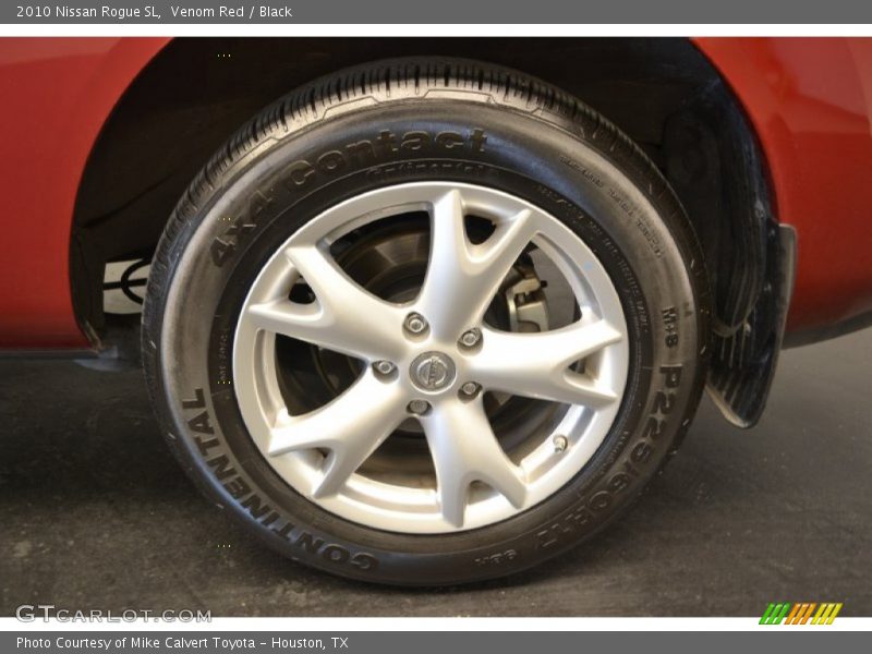 Venom Red / Black 2010 Nissan Rogue SL