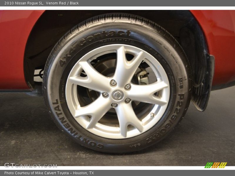Venom Red / Black 2010 Nissan Rogue SL