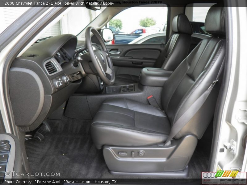 Silver Birch Metallic / Ebony 2008 Chevrolet Tahoe Z71 4x4
