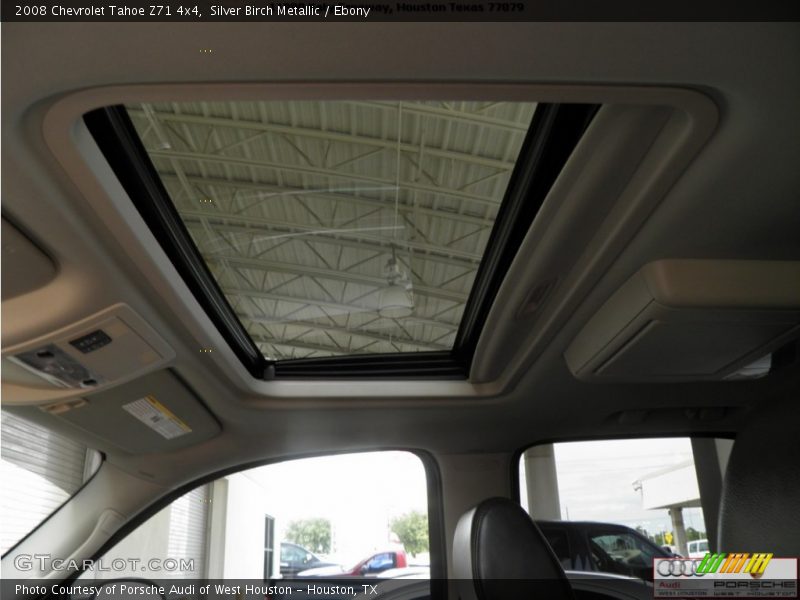 Silver Birch Metallic / Ebony 2008 Chevrolet Tahoe Z71 4x4