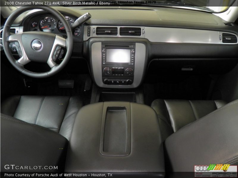 Silver Birch Metallic / Ebony 2008 Chevrolet Tahoe Z71 4x4