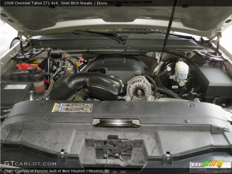 Silver Birch Metallic / Ebony 2008 Chevrolet Tahoe Z71 4x4