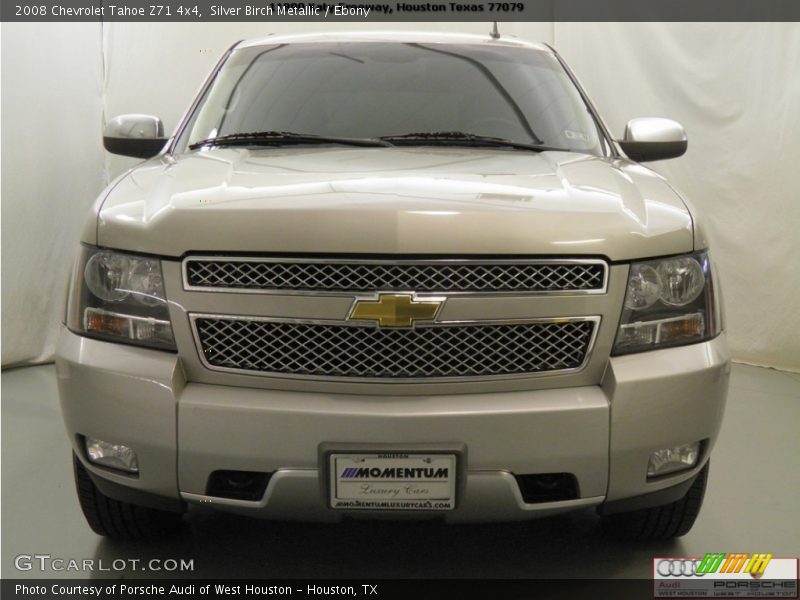 Silver Birch Metallic / Ebony 2008 Chevrolet Tahoe Z71 4x4