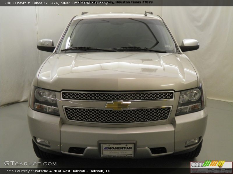 Silver Birch Metallic / Ebony 2008 Chevrolet Tahoe Z71 4x4