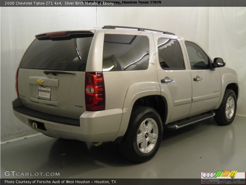Silver Birch Metallic / Ebony 2008 Chevrolet Tahoe Z71 4x4