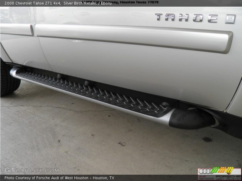 Silver Birch Metallic / Ebony 2008 Chevrolet Tahoe Z71 4x4