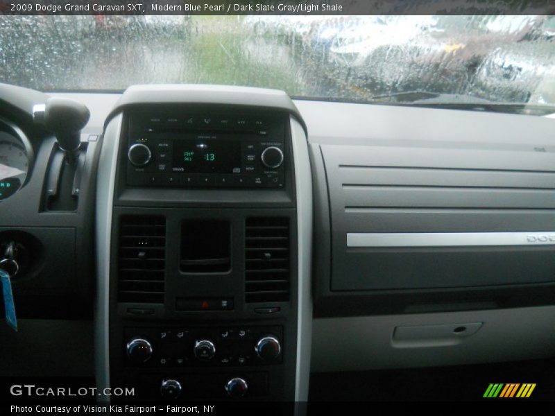 Modern Blue Pearl / Dark Slate Gray/Light Shale 2009 Dodge Grand Caravan SXT