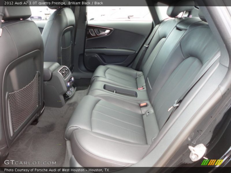 Brilliant Black / Black 2012 Audi A7 3.0T quattro Prestige