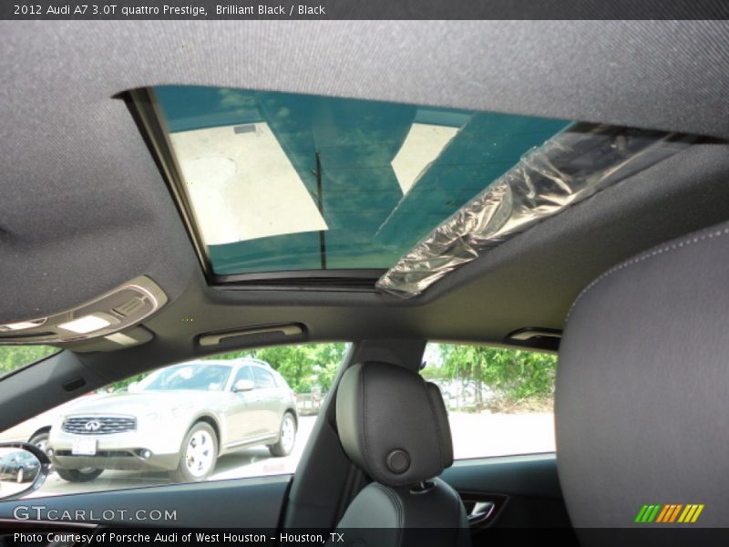 Brilliant Black / Black 2012 Audi A7 3.0T quattro Prestige