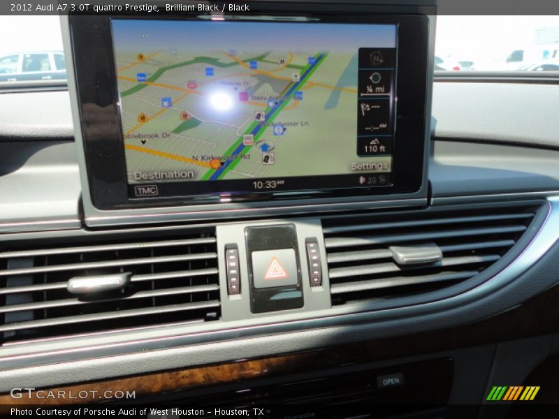 Brilliant Black / Black 2012 Audi A7 3.0T quattro Prestige