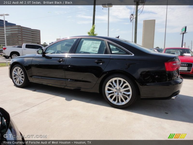 Brilliant Black / Black 2012 Audi A6 2.0T Sedan