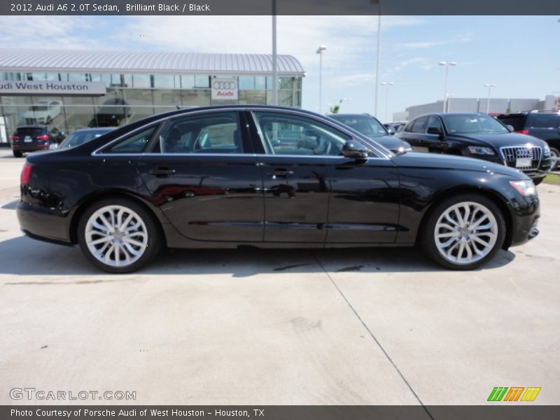 Brilliant Black / Black 2012 Audi A6 2.0T Sedan