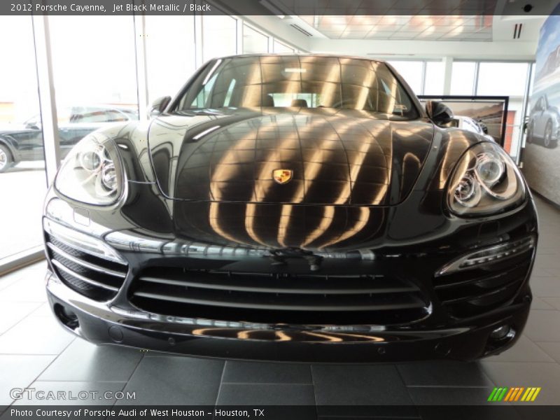 Jet Black Metallic / Black 2012 Porsche Cayenne