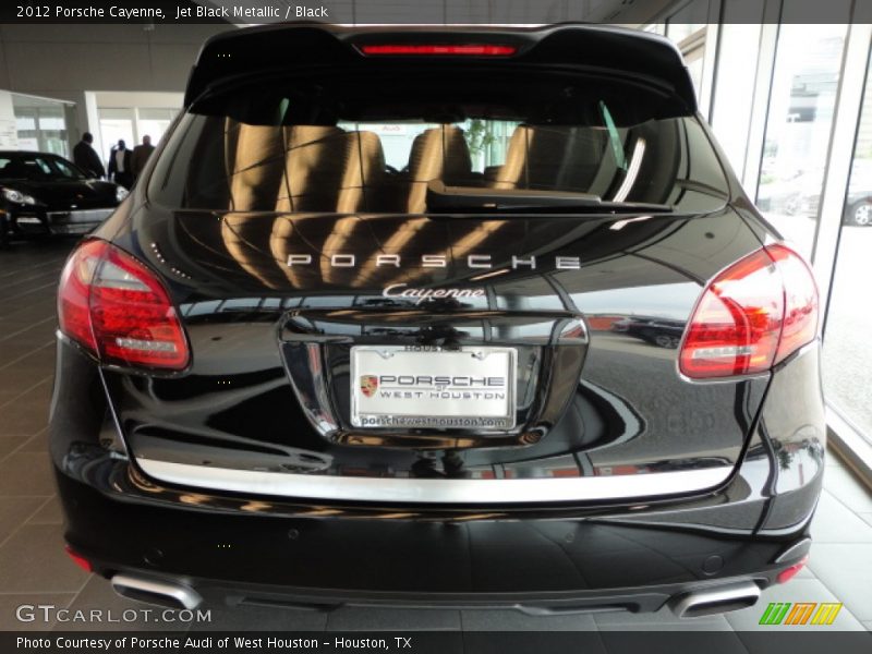 Jet Black Metallic / Black 2012 Porsche Cayenne