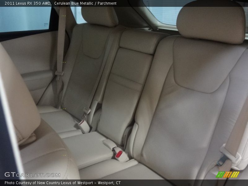 Cerulean Blue Metallic / Parchment 2011 Lexus RX 350 AWD