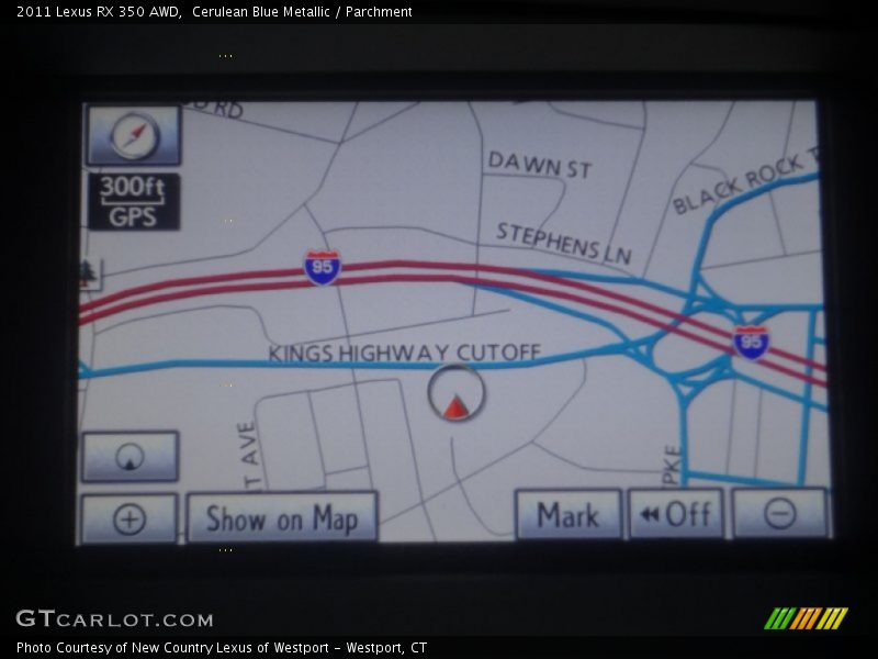 Cerulean Blue Metallic / Parchment 2011 Lexus RX 350 AWD