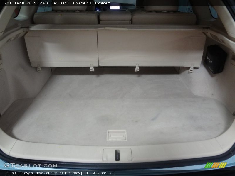 Cerulean Blue Metallic / Parchment 2011 Lexus RX 350 AWD