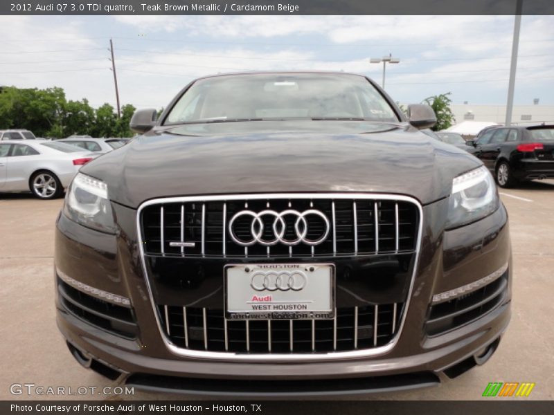 Teak Brown Metallic / Cardamom Beige 2012 Audi Q7 3.0 TDI quattro